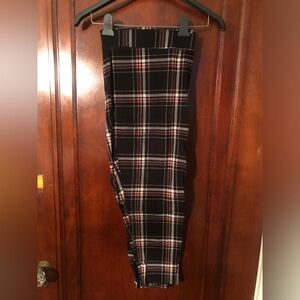 Torrid Plaid Legging (Size 4)